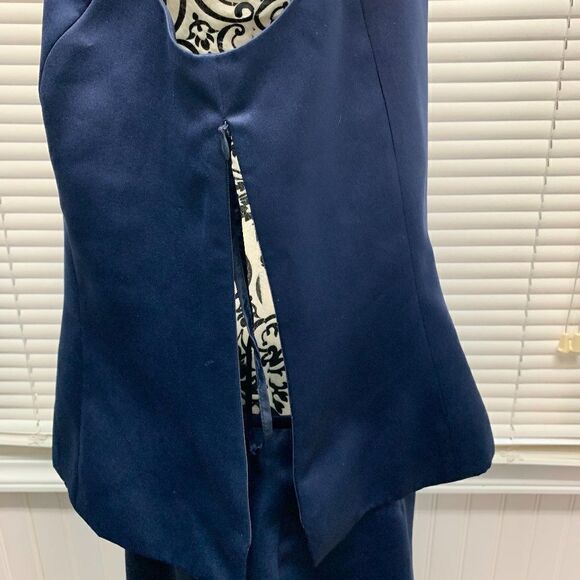 Kasper 2 Piece Skirt Set in Blue Size 16 - Picture 4 of 9